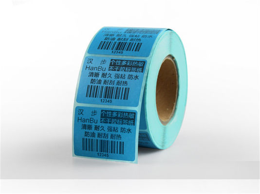 Custom Waterproof Paper Labels with Strong Adhesive in Assorted Colors