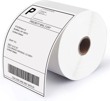 Papier of polypropyleen direct thermische etiketten herbruikbaar waterdicht verscheurbestendig