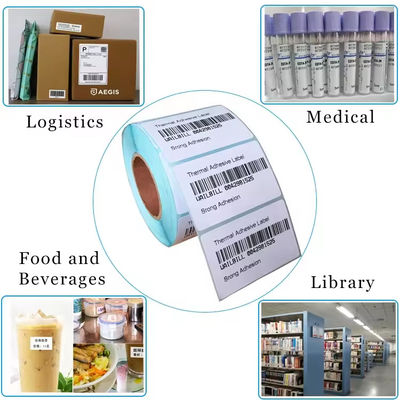 Ultra Resistant Thermal Direct Label Roll Waterproof For Printing