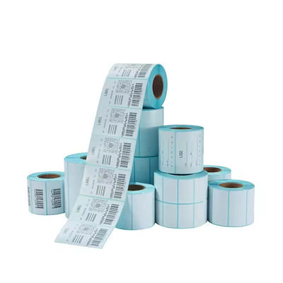 Waterproof Thermal Paper Labels Self Adhesive Thermal Labels For Supermarket