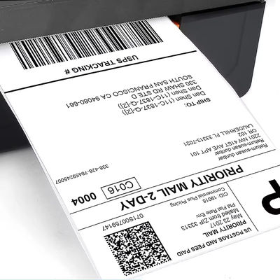 Tear Resistant High Resolution Labels Waterproof For Crisp Barcode Prints