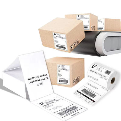 Customizable Direct Thermal Shipping Labels Waterproof With Permanent Adhesive