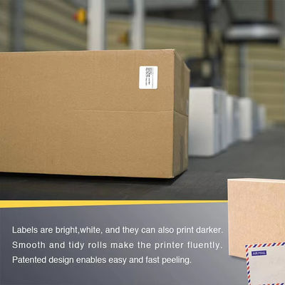 Permanent Adhesive Backing Shipping Labels Water Resistant For USPS Packages