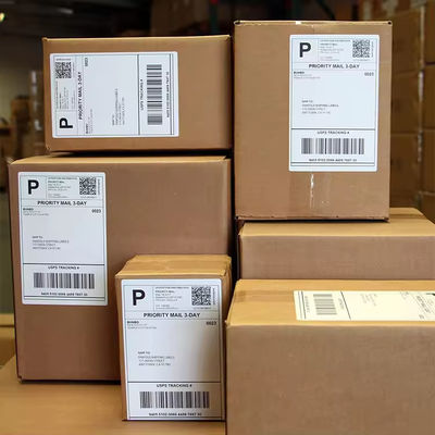 Permanent Adhesive Backing Shipping Labels Water Resistant For USPS Packages