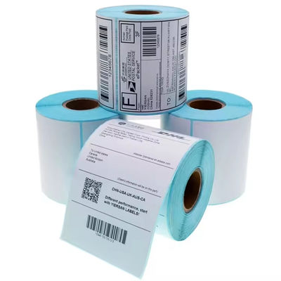 Eco Friendly Water Resistant Labels Tear Resistant Labels Tracking Barcode