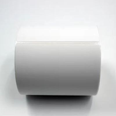 White Permanent Adhesive Thermal Transfer Labels Waterproof