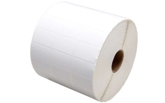 Glossy White Permanent Adhesive Transfer Label Solvent Resistant