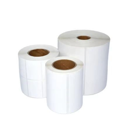 Glossy White Permanent Adhesive Transfer Label Solvent Resistant