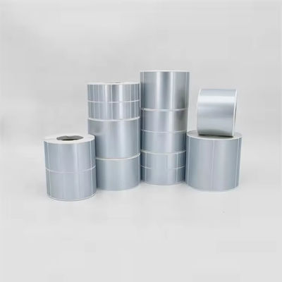 PET PVC Barcode Label Stickers Adhesive Thermal Transfer Glossy Matte Silver Blank