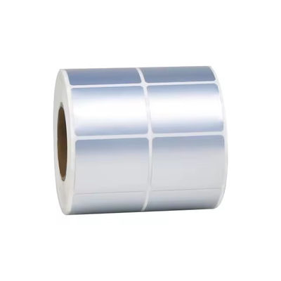 PET PVC Barcode Label Stickers Adhesive Thermal Transfer Glossy Matte Silver Blank