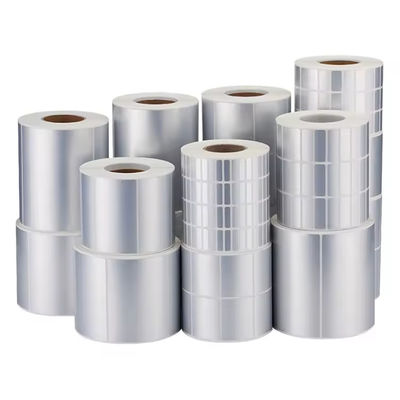 PET Polyester Printing Barcode Sticker Label Heat Transfer Waterproof Adhesive