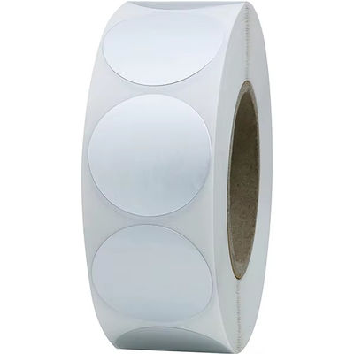 Customizable Silver Matte PET Label Materials For Product Packaging