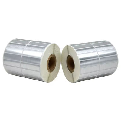 Pet Matte Silver Label Stickers Heat Resistant For Electronic Appliances