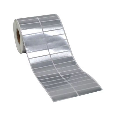 Pet Matte Silver Label Stickers Heat Resistant For Electronic Appliances