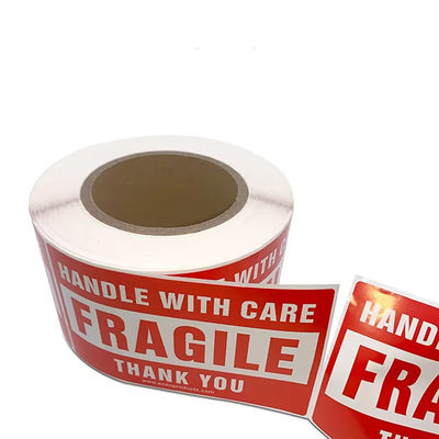 Shipping Package Fragile Warning Label Labels Self Adhesive Waterproof