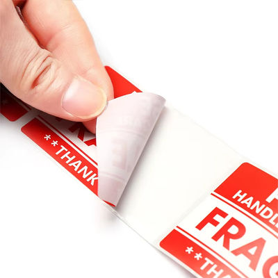 Recyclable Fragile Label THIS SIDE UP Shipping Warning Sticker Roll