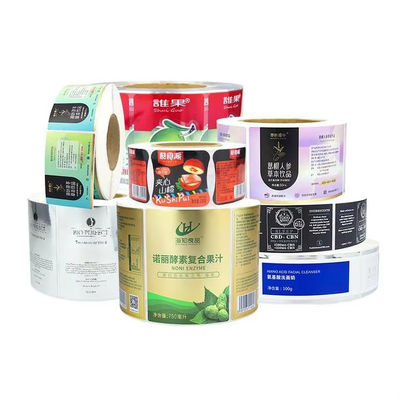Custom Printing Brand Logo Sticker Business Label Vinyl Self Adhesive Waterproof
