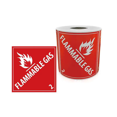 Long Life Dangerous Warning Label Sticker 4 Inches X 6 Inches