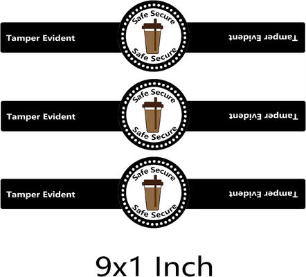 Cafe Shop Food Label Printing Custom Coffee Packaging Label Stickers