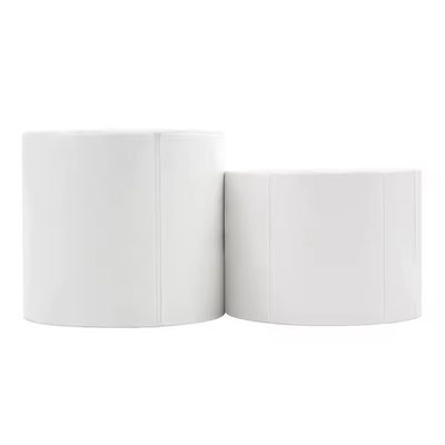 FSC White Thermal Transfer Label Adhesive Sensitive 100mm*105mm 1000pcs/Roll