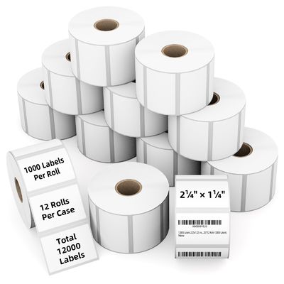 Thermal Transfer Adhesive Label Direct Barcode Label Sticker
