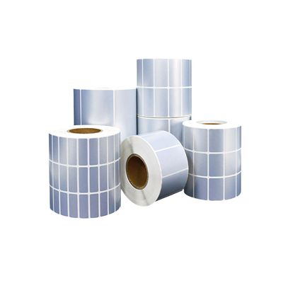 Matt Silver PET Blank Printable Stickers With Self Adhesive Permanent Adhesive