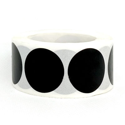 Circle Thermal Colored Label Self Adhesive Round Direct Thermal Label