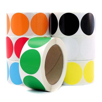 Waterproof Colored Label Paper For Food Beverage Products And Packaging