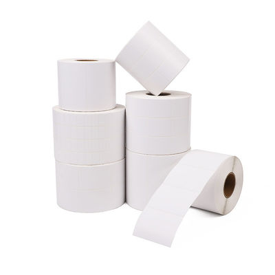 Blank PET Thermal Transfer Printing Paper Silver Jewelry Tag 75x25 75x30