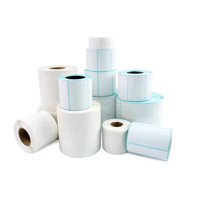 Self Adhesive Barcode Sticker Labels Synthetic Vinyl Thermal Transfer Labels