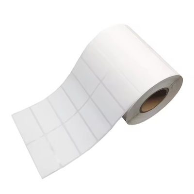 Self Adhesive Barcode Sticker Labels Synthetic Vinyl Thermal Transfer Labels