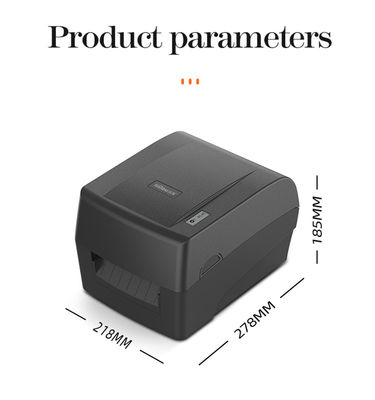 Barcode Thermal Shipping Smart Label Printer 110mm 4 X 6 Inch Sticker