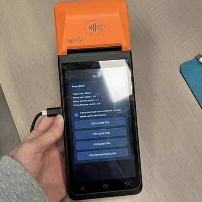Orange / Purple / Blue / Green Rugged Mobile Terminal With 3GB Ram 32/64/128GB Storage