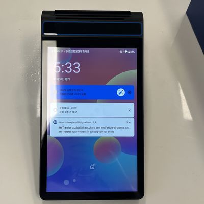 Android POS Terminal With 2.4 Customer Display And Memory Options