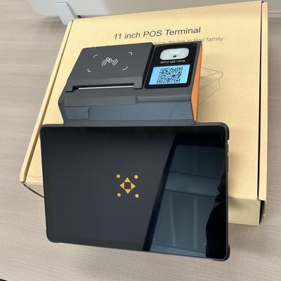 All In One Tablet POS With 4+64GB Capacities Ten Point Touch Android 12 And NFC CE/3CV